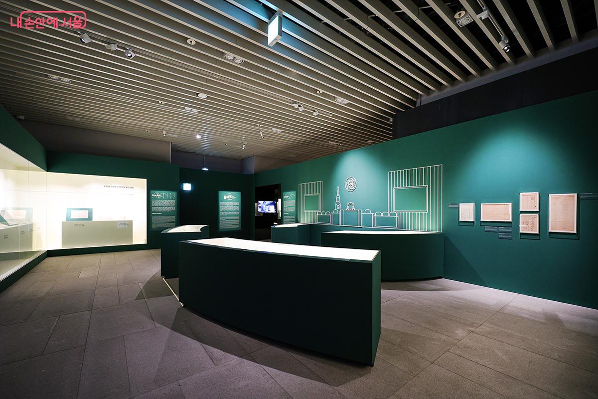 국회의 모습이 입체적으로 꾸며져 있다. ©김주연  ​