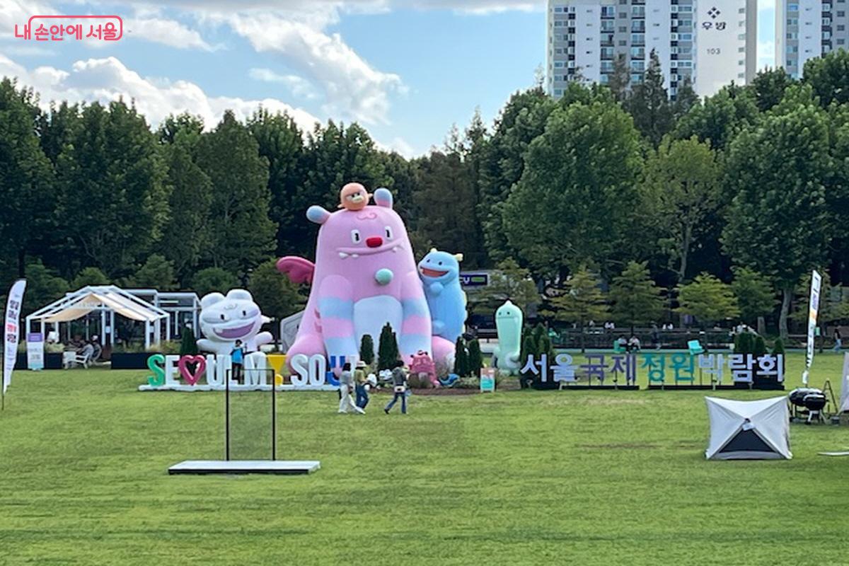 해치와 함께하는 ‘2025 서울국제정원박람회’ ©조현호