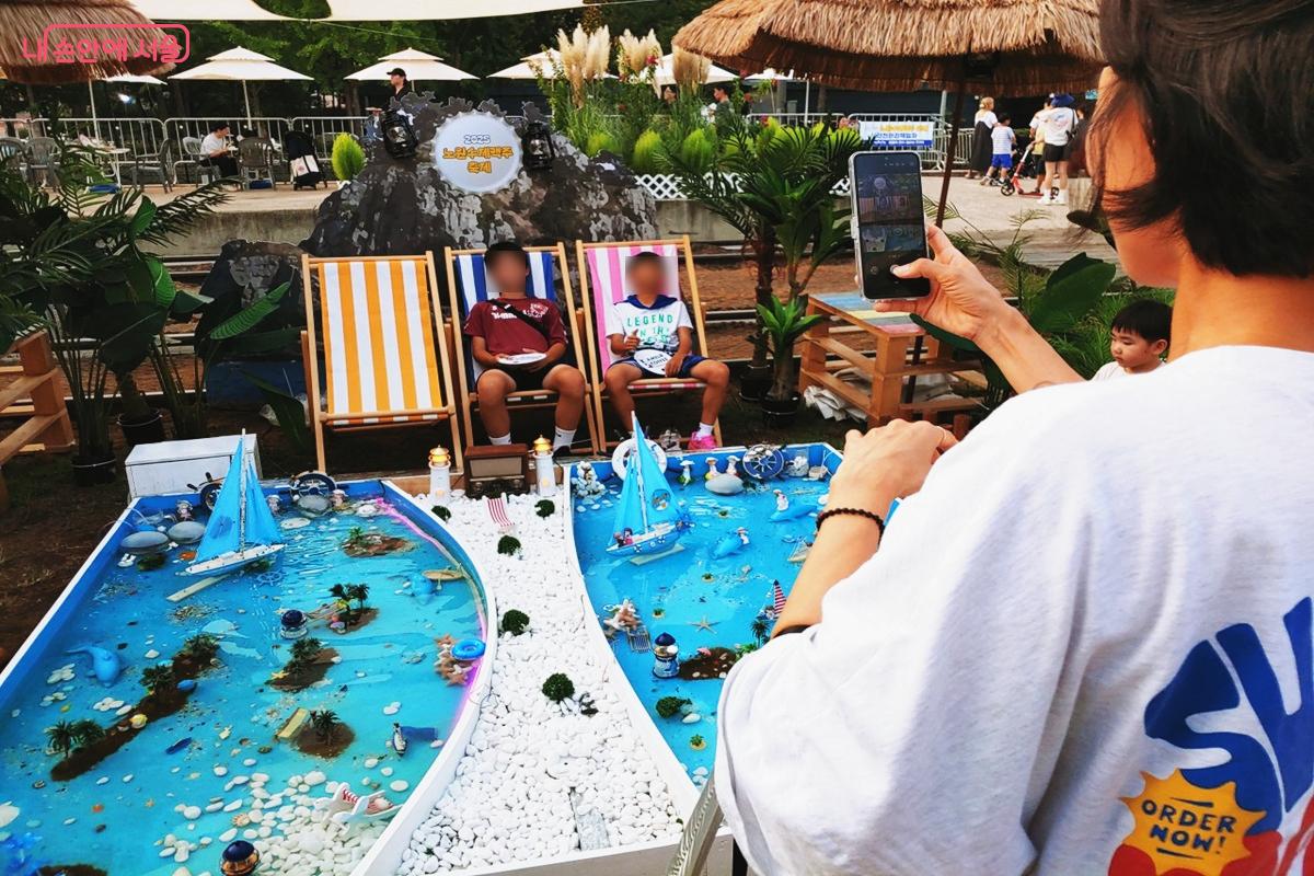 &lsquo;2025 노원수제맥주축제&rsquo; 물놀이터 포토존 &copy;김병규