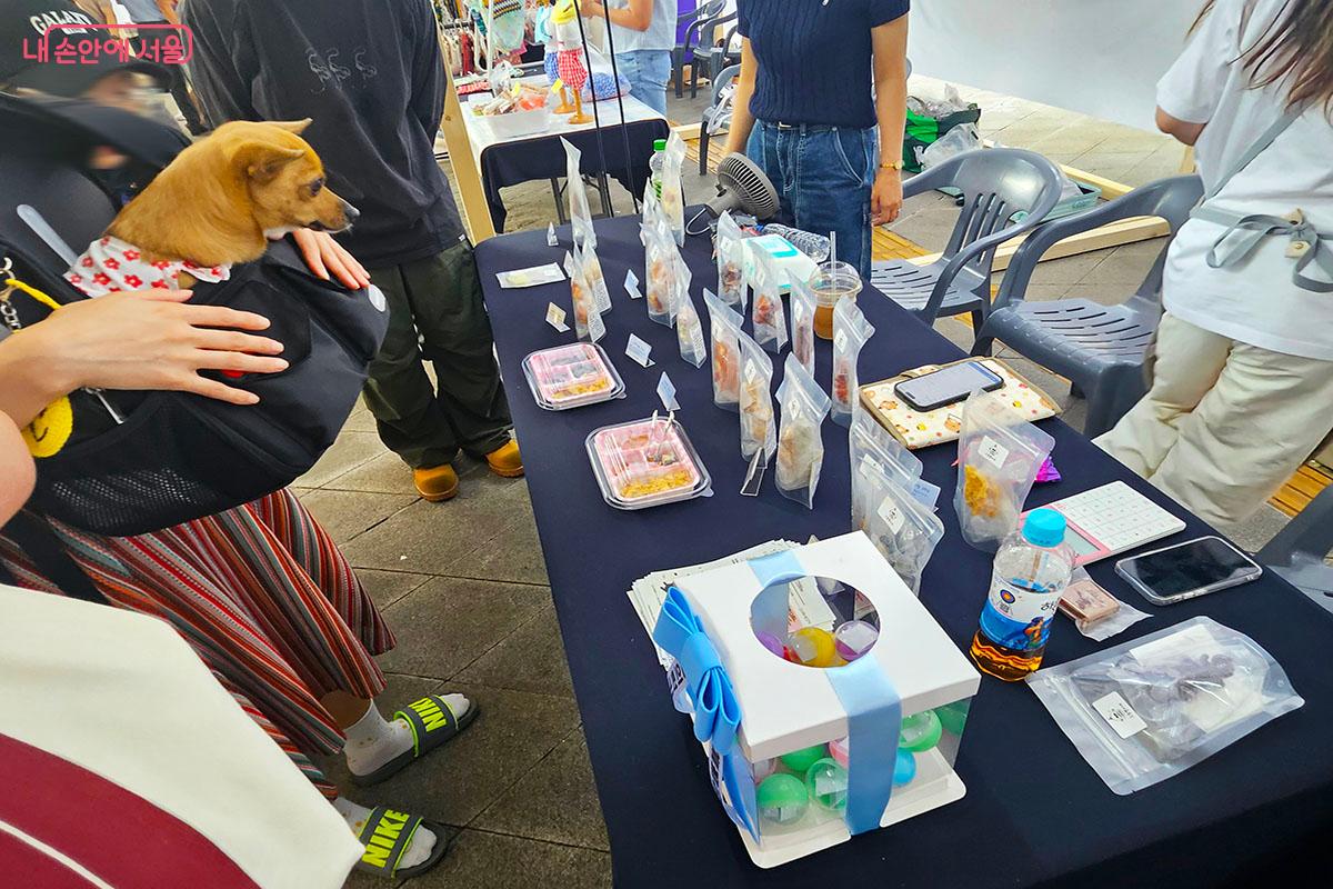 수제 간식 등 강아지를 위한 ‘댕플리마켓’ ©이정민