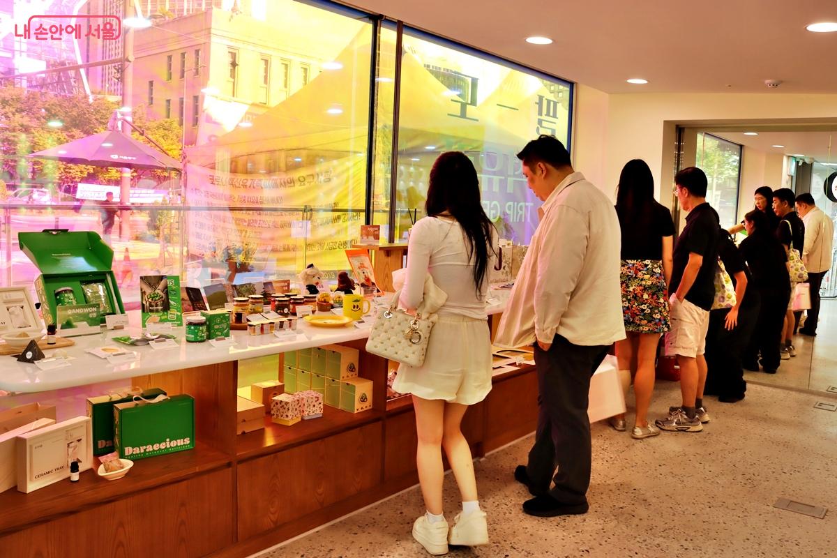 안테나숍을 통해 지방의 소도시를 알리고 관광으로 상생을 도모하고자 한다. ©정향선