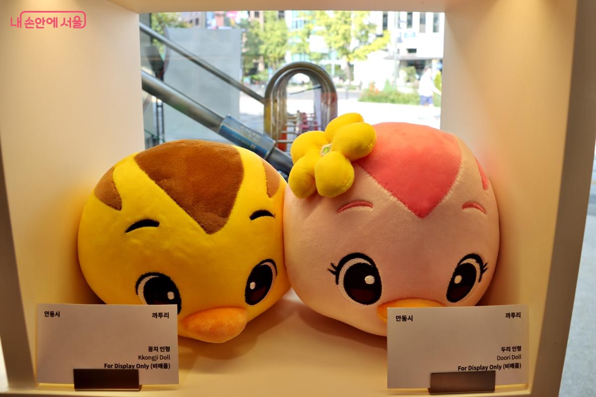 안동시 캐릭터 까투리 ©정향선