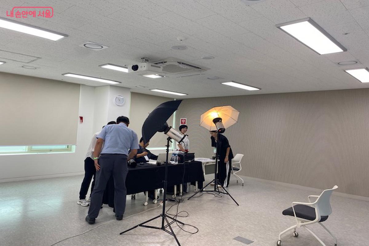 AI 모의 면접 준비 모습 ©조현호