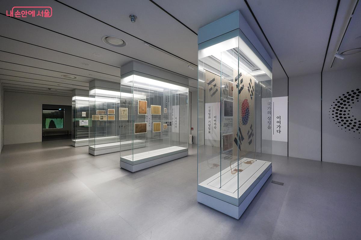 제3 상설전시관 임시정부에서 정부로 모습 ©김주연  ​