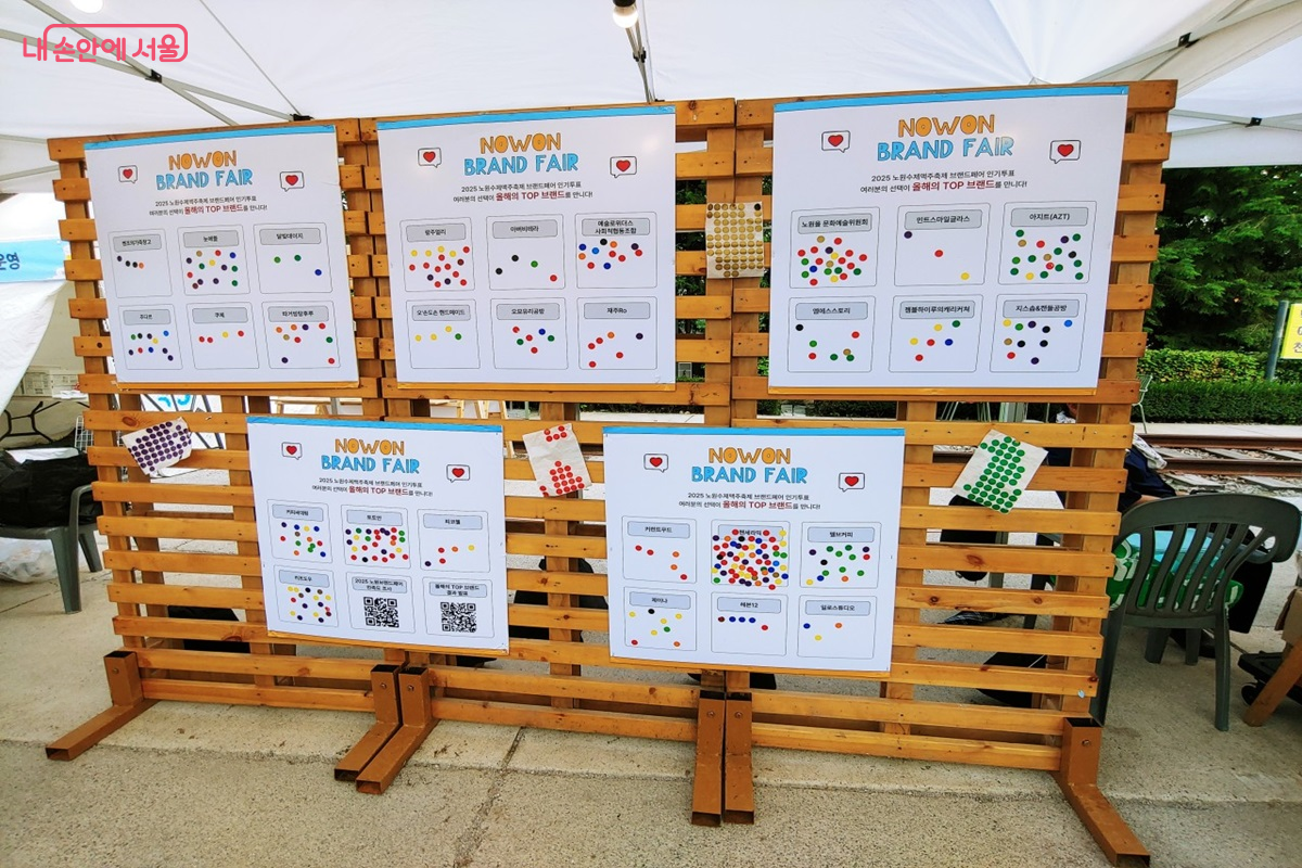 브랜드 페어도 열려 재미를 더했다. &copy;김병규