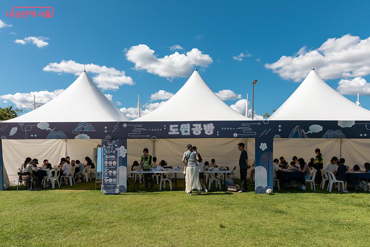 도원공방은 전통 공예를 직접 체험하는 공간이다. ⓒ문청야