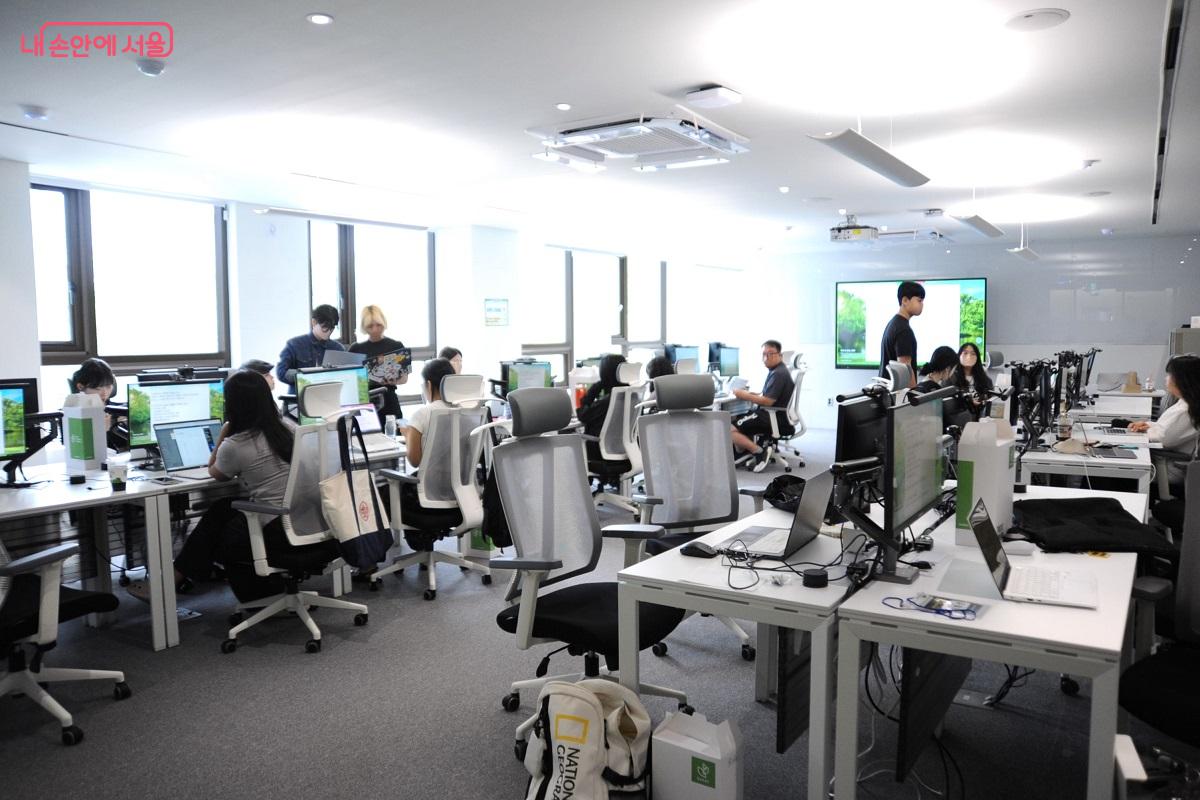양천캠퍼스 클래스3의 모습 ©조수봉