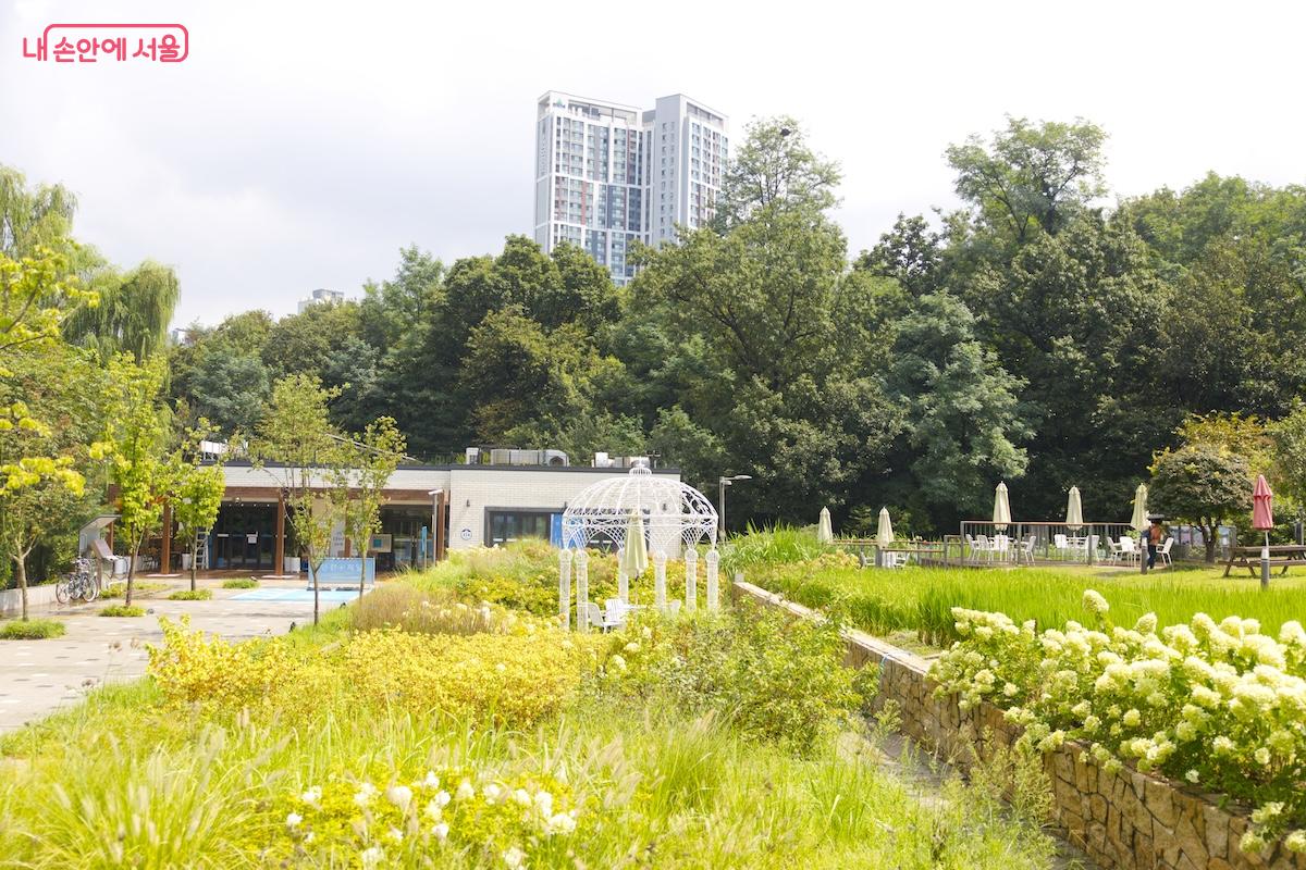 곳곳을 정원으로 꾸며서 가벼운 산책, 나들이, 피크닉까지 가능한 명소라고 할 수 있다. &copy;임중빈