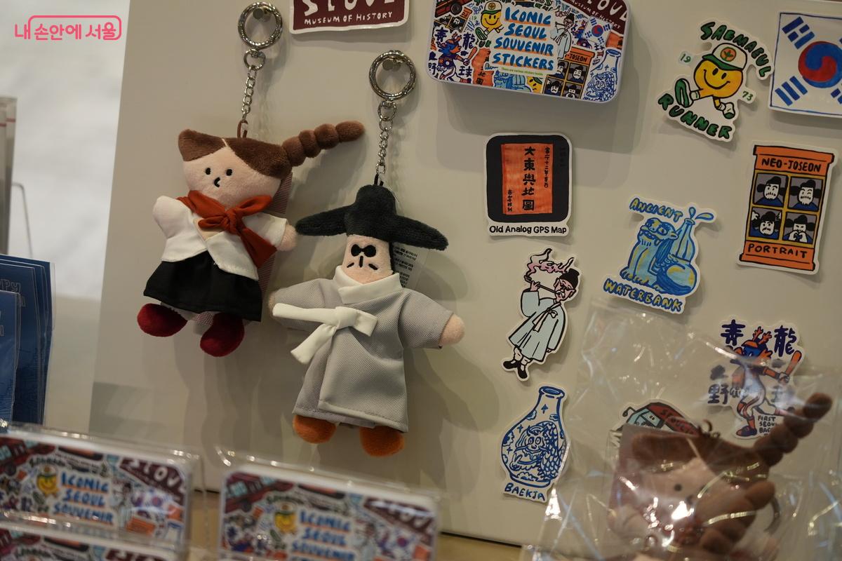 조선시대 인물의 친근한 매력을 담은 '조선 인물 키링' &copy;우현희