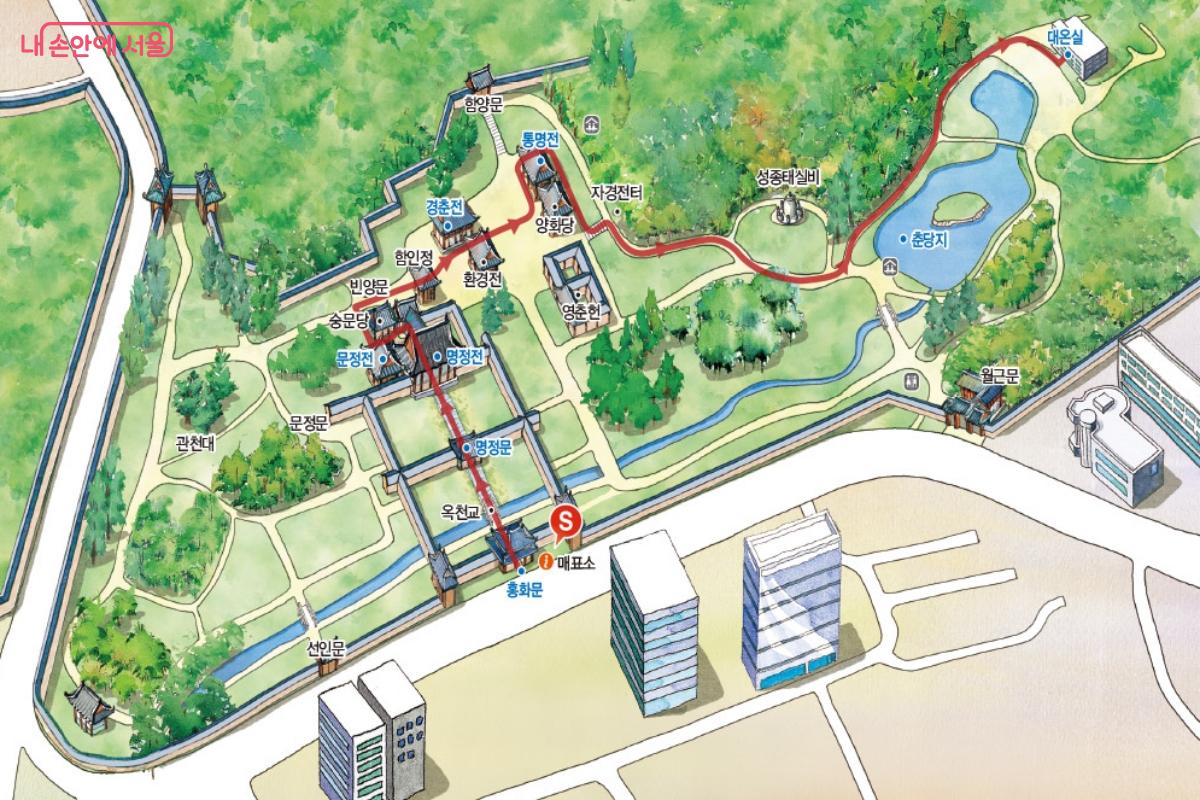 &lsquo;왕후와 함께 떠나는 창경궁 밤마실&rsquo; 코스 &copy;비짓서울