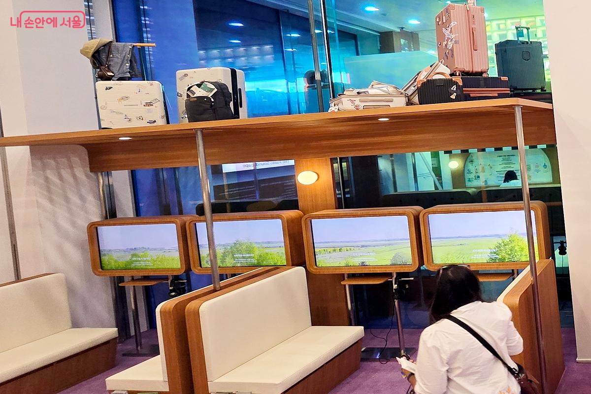 여행 온 듯 생동감을 전하는 ‘팔도 사운드 스케이프(시각·청각 체험존)’ ©김윤경