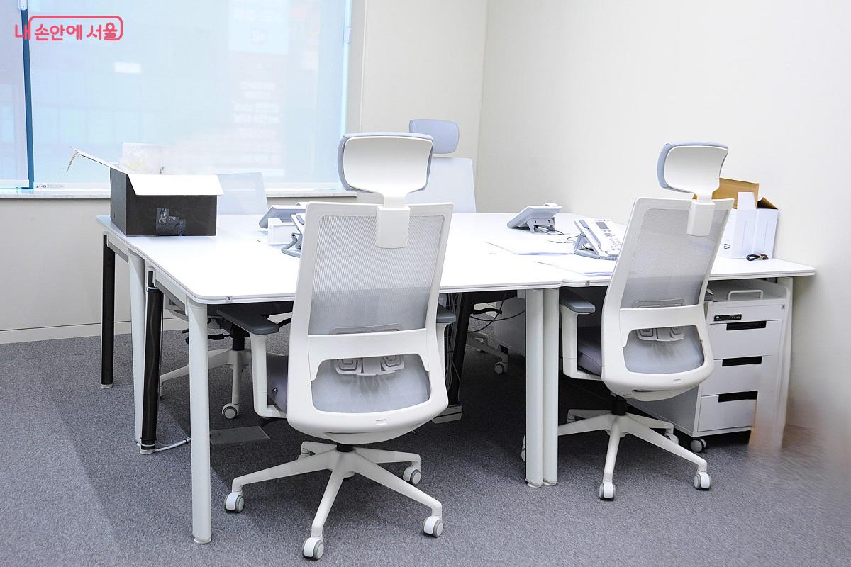 교육 운영 기관 및 강사진 사용 공간인 ‘파트너 스페이스’ ©조수봉