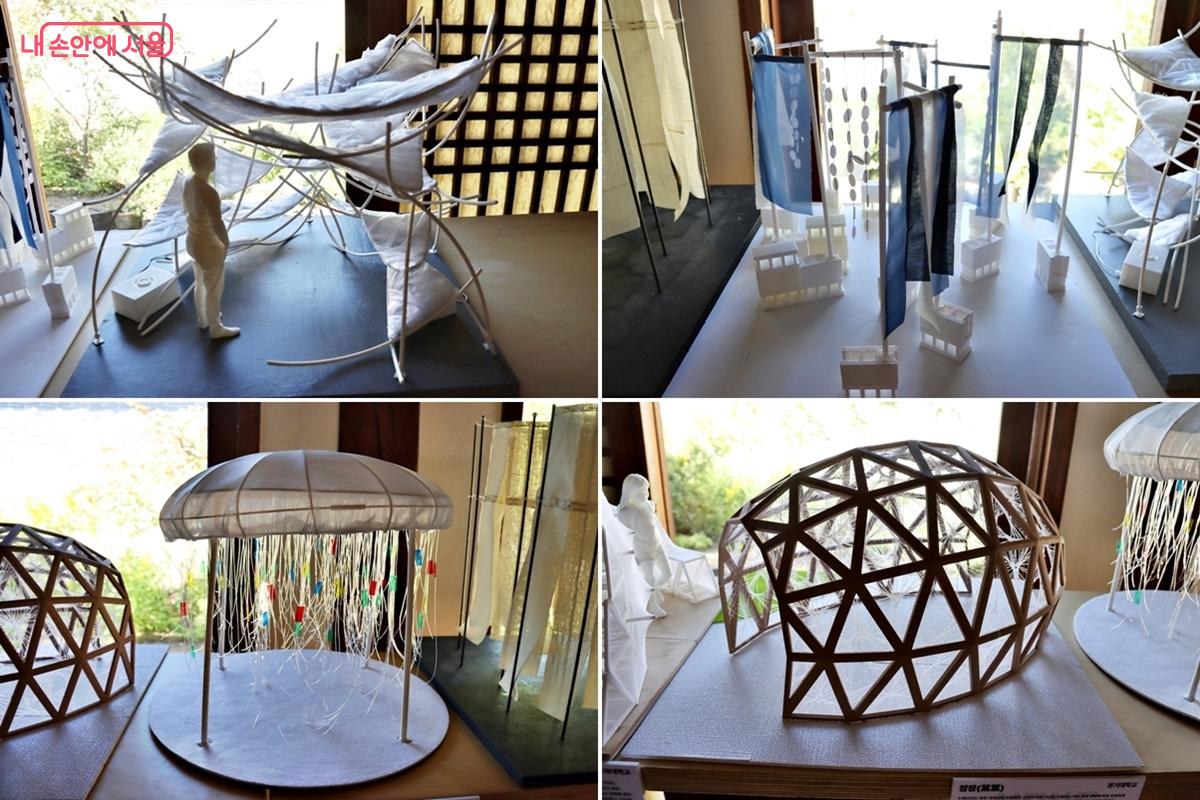 서울과학기술대 <뚝,똑,똑 빗물정류장>, 광운대 <산호야 뭐핵?>, 경희대 <어반젤리: 도시를 유영하다>, 경기대 <잠잠>&nbsp;&copy;정향선