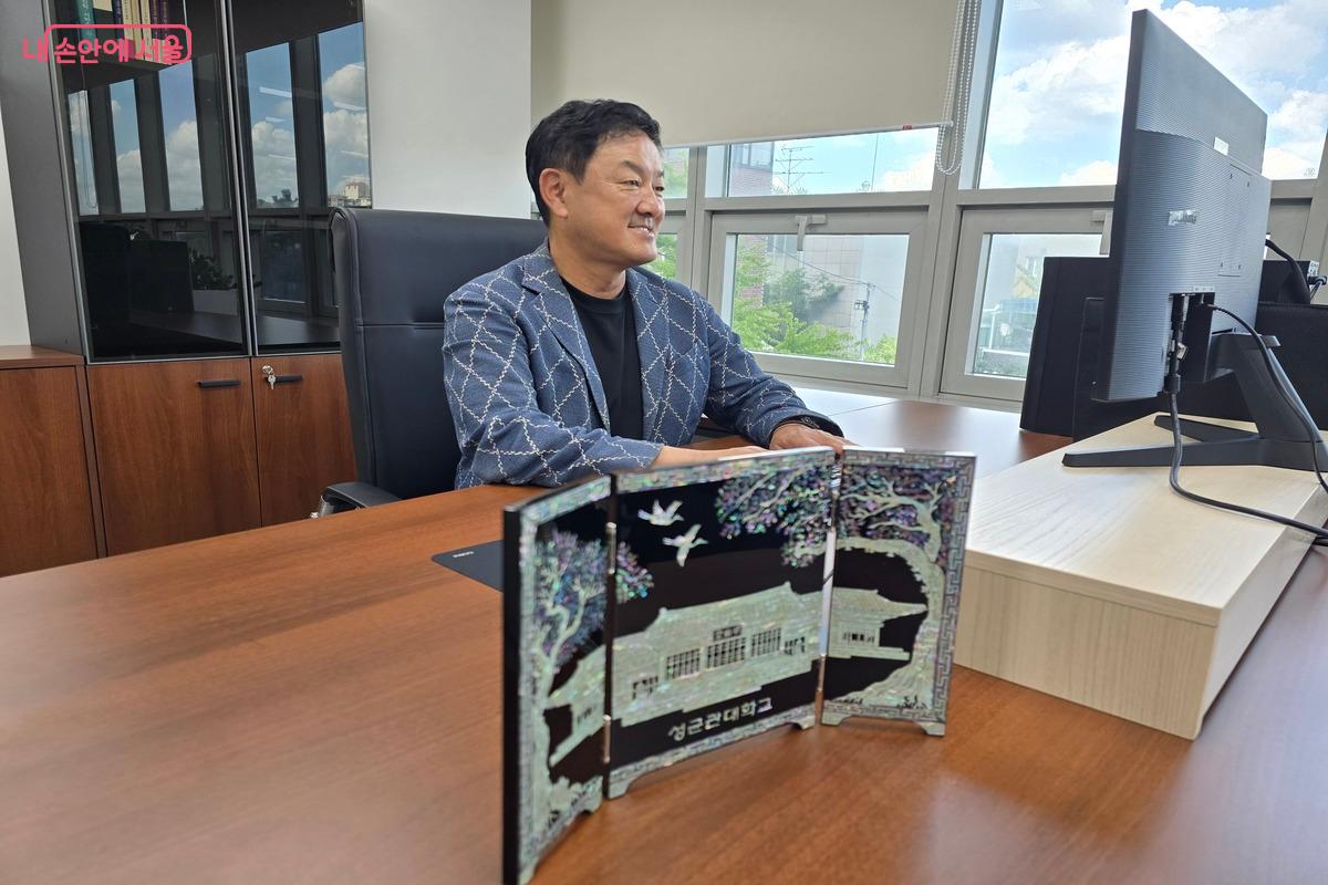 서울시 명예시장 최재붕 교수는 AI에 대해 공부하는 것의 중요성을 강조했다. ⓒ김은주