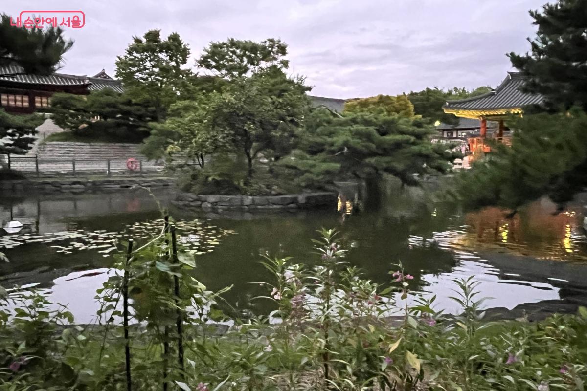 지명을 딴 연못 천우지, 전통정원 ©김연희