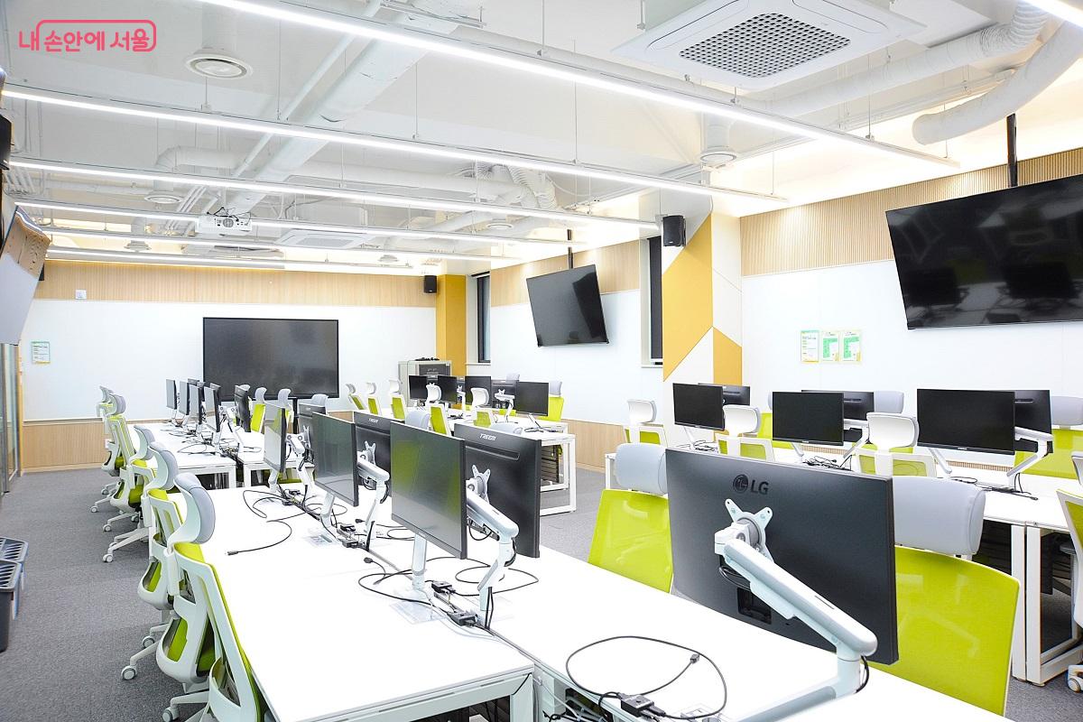 강남캠퍼스 ‘클래스1’의 모습 ©조수봉