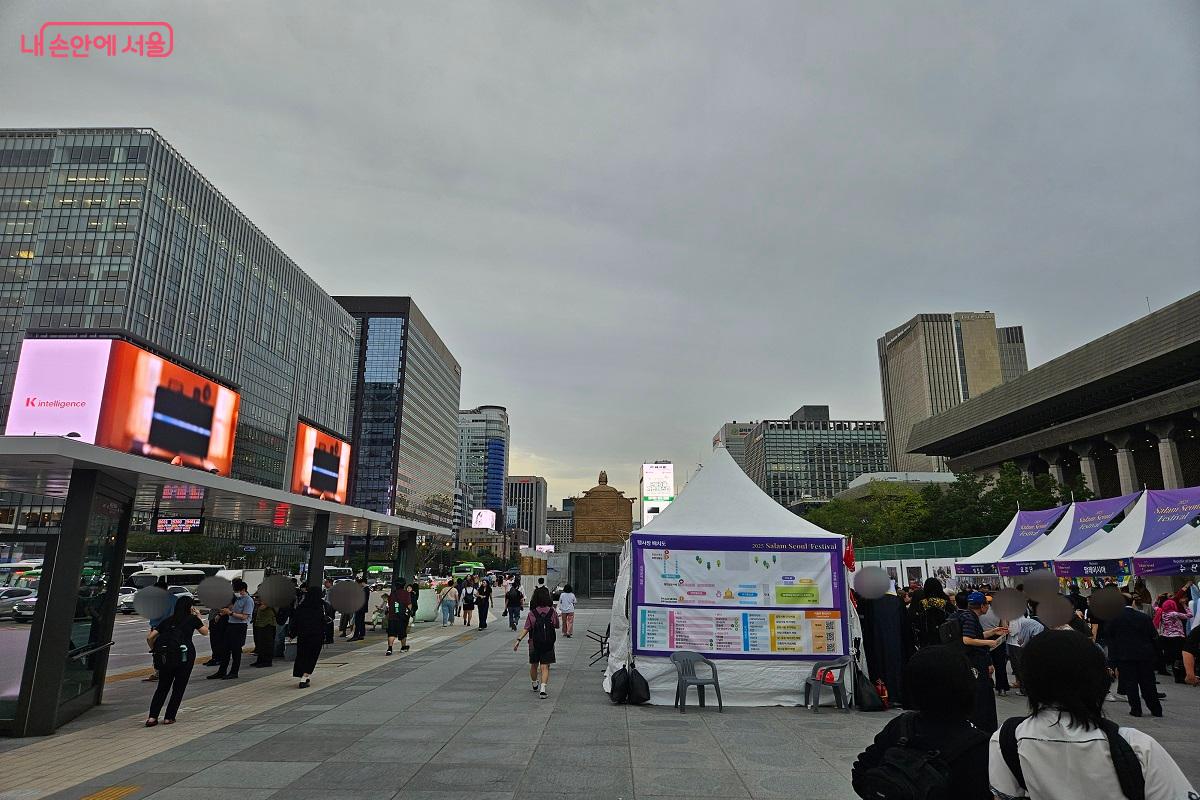 '살람서울 페스티벌' 현장에 많은 인파가 몰렸다. ©김진호
