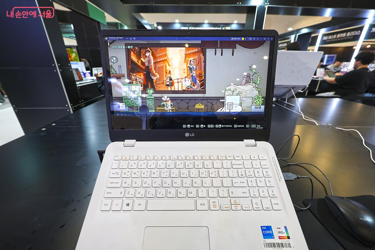 참신한 아이디어가 돋보이는 다양한 게임을 체험할 수 있었다. &copy;김주연