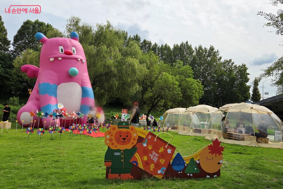 대형 해치 아트벌룬 포토존 &copy;김미선