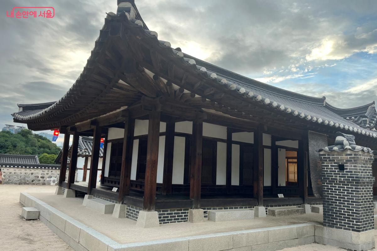 상류층이었던 민씨 가옥의 사랑채 ©김연희