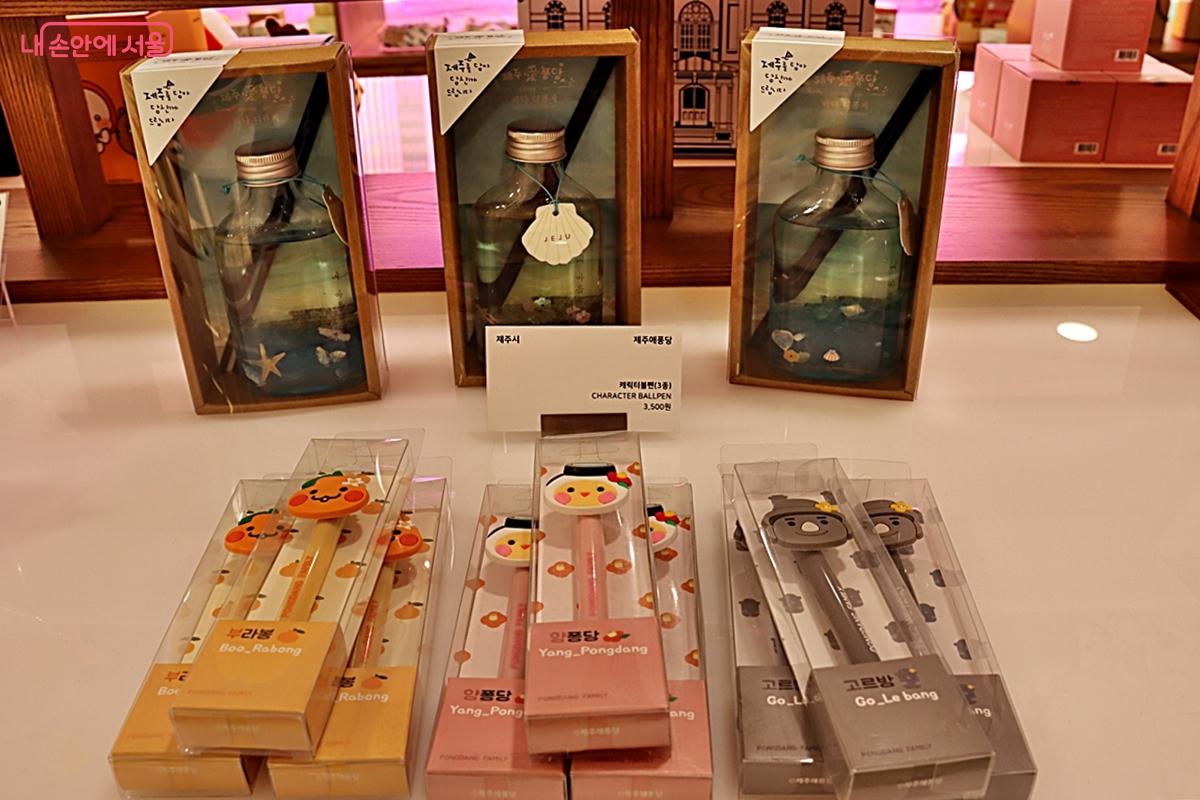 제주 캐릭터 볼펜 ©정향선