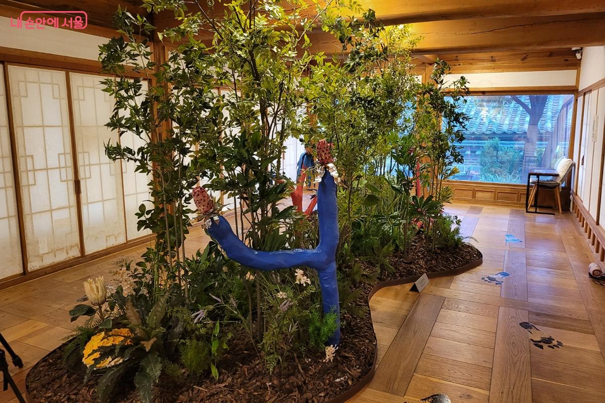 한국 문화를 만날 수 있는 북촌 한옥청 내부 ©박미선