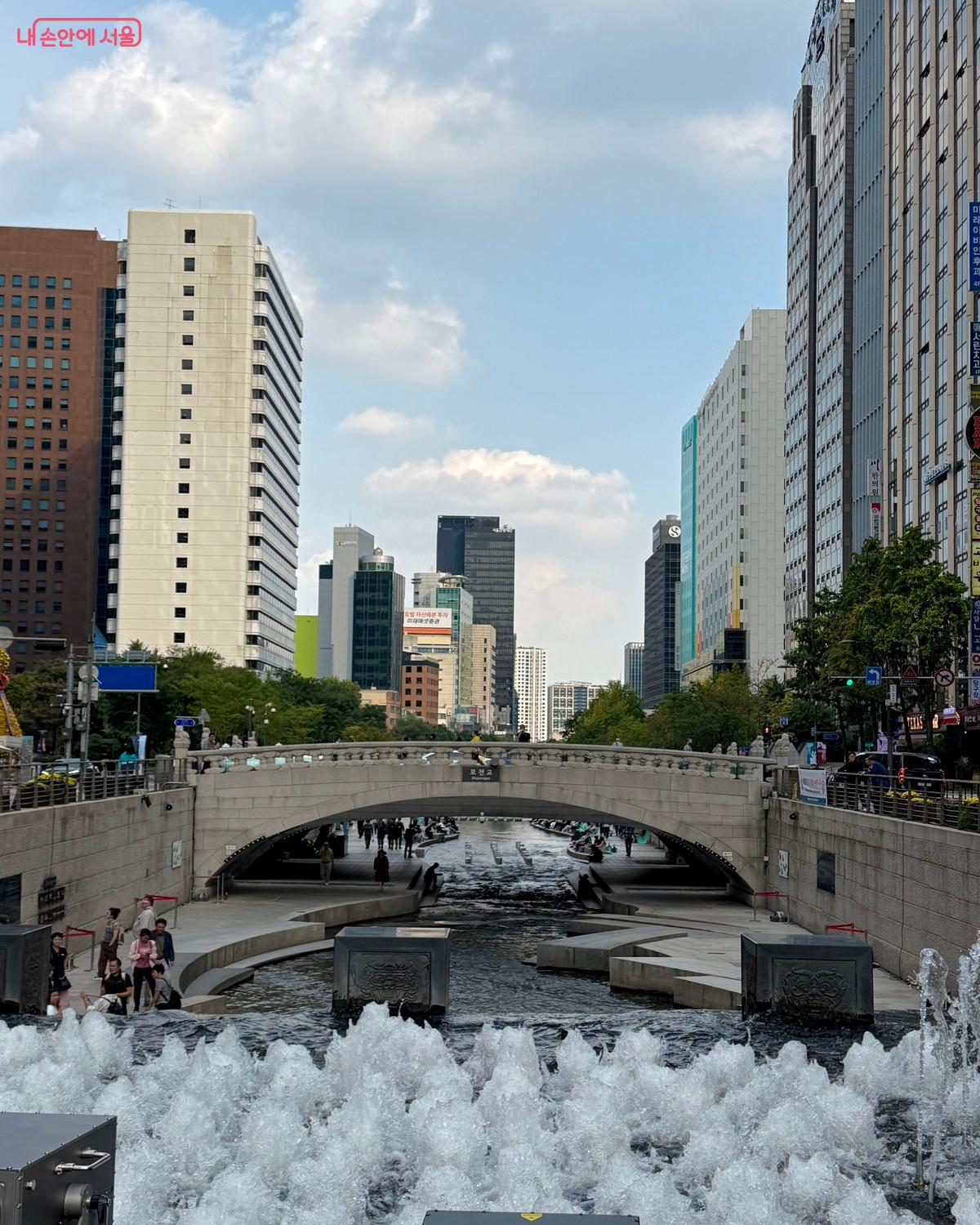 시민들에게 열린 공간, 청계천 ⓒ임수영