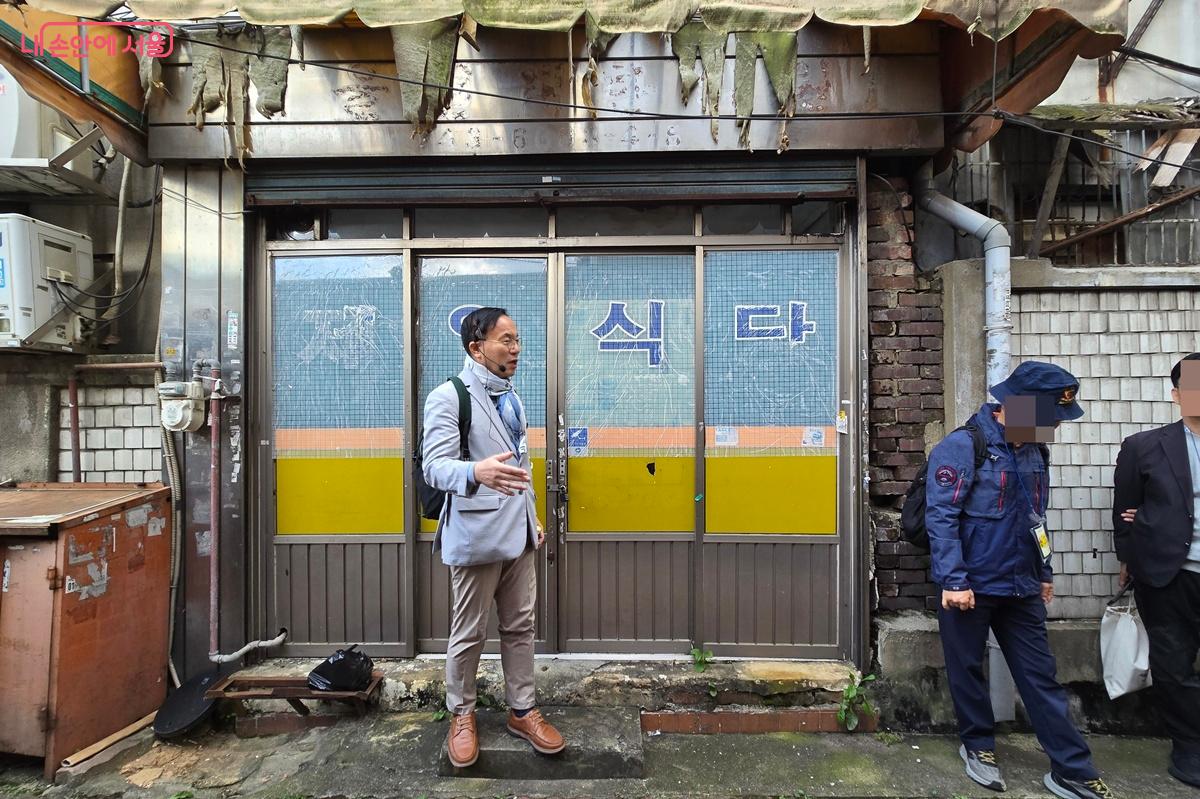 종로6가 116번지, 김수영 시인이 살았던 곳으로 추측되는 곳이다. ©조성희