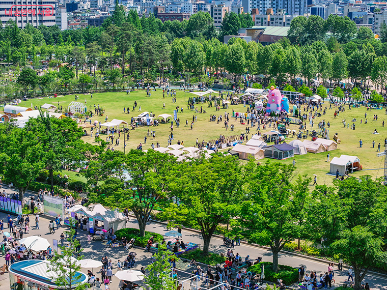 보라매공원에서 열리고 있는 ‘2025 서울국제정원박람회’ 방문객수가 지난 10월 26일 천만 명을 넘어섰다.