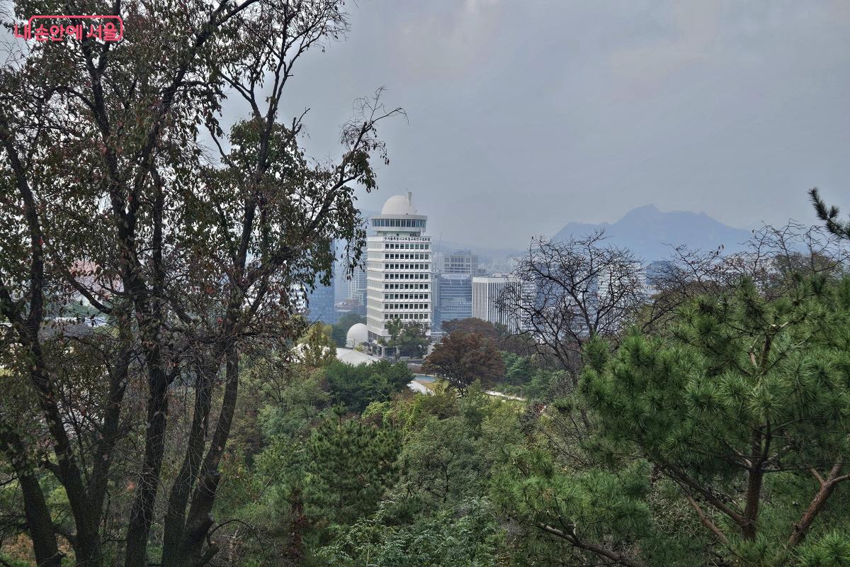 솔빛전망대에서 내려다본 풍경 ©이선미