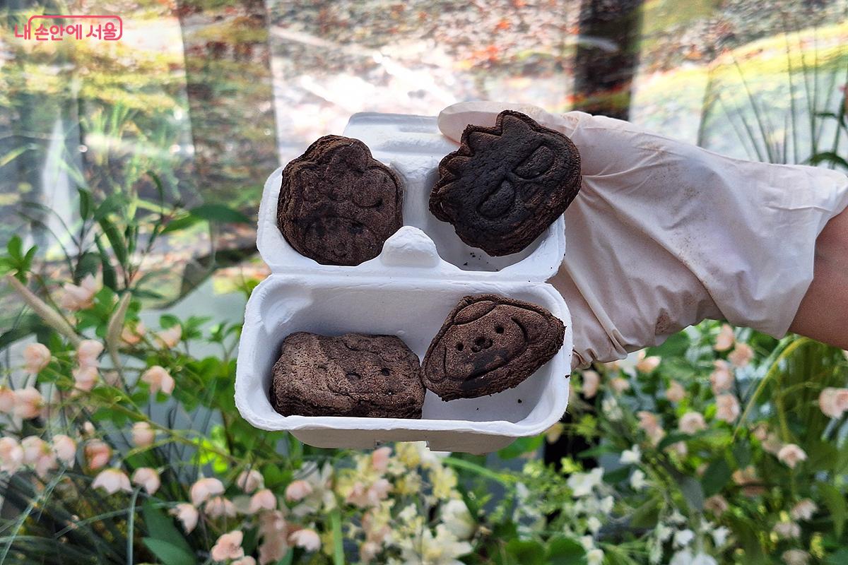 쓰고 남은 원두로 방향제를 만들며 지속 가능한 환경 보전을 위해 작은 보탬을 한 것 같은 뿌듯함도 느낀다. ©백승훈