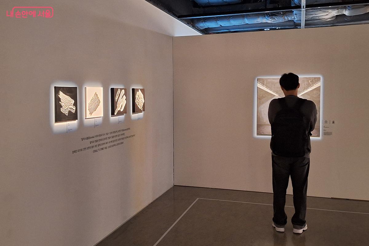 곽요한 작가의 서양화는 신체적 제약과 사회적 고립 속에서도 피어나는 인간 내면의 강인한 힘을 보여준다.