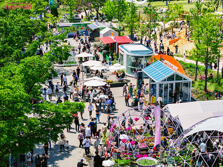 보라매공원 내는 물론 주변 상권도 덩달아 활기를 띠었다.