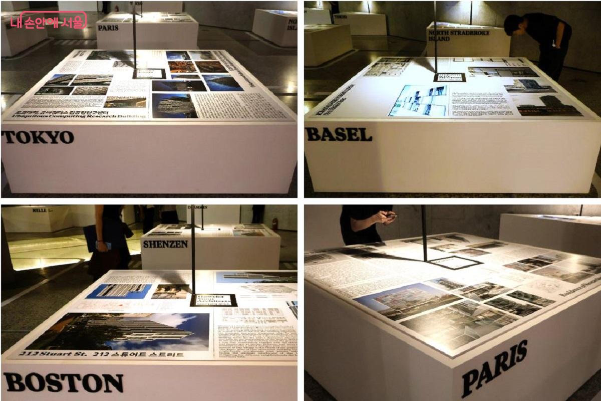 21개국 도시에서 온 25개의 작품이 각 도시의 개성과 감성을 담아냈고 있다. ©이봉덕 