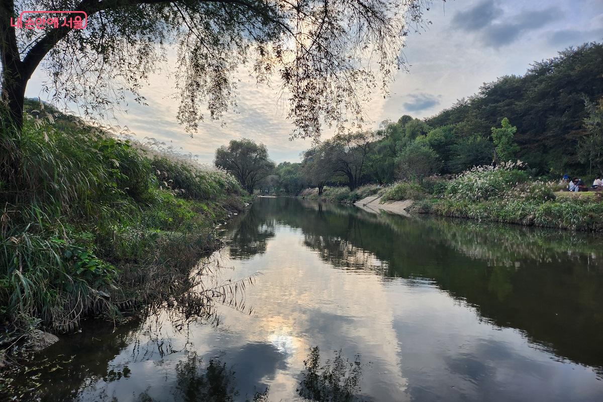 수변 길을 따라 걸으면 바람이 솔솔 불어온다. ©김진호