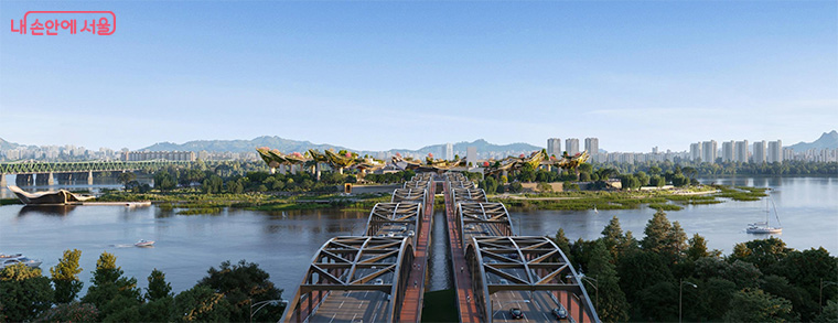 남측 전경 조감도