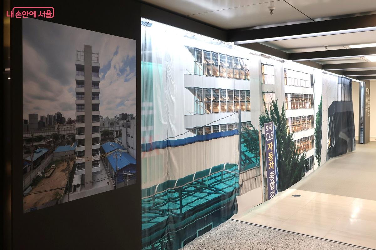 서울의 미래를 드러내는 18개 프로젝트가 전시되고 있다. ©이봉덕 