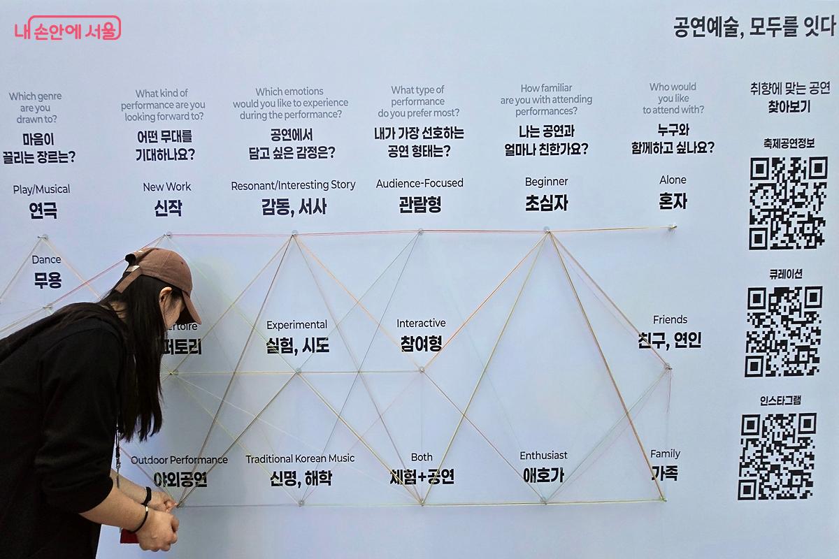 서울광장에서 진행된 시민 체험 프로그램 &lsquo;공연 예술, 모두를 잇다&rsquo; &copy;김윤경