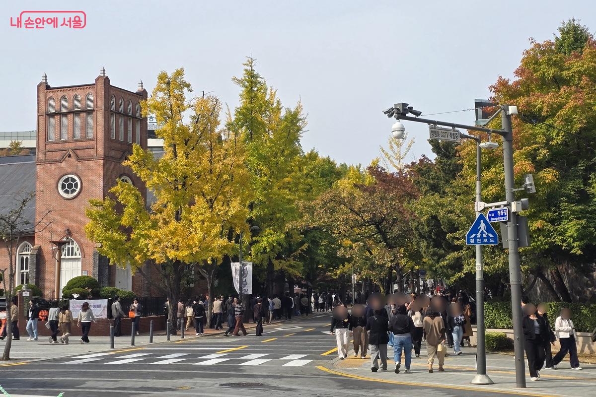 정동길의 아기자기한 카페와 역사를 품은 공간까지 함께 즐겨 보자. ©김은주
