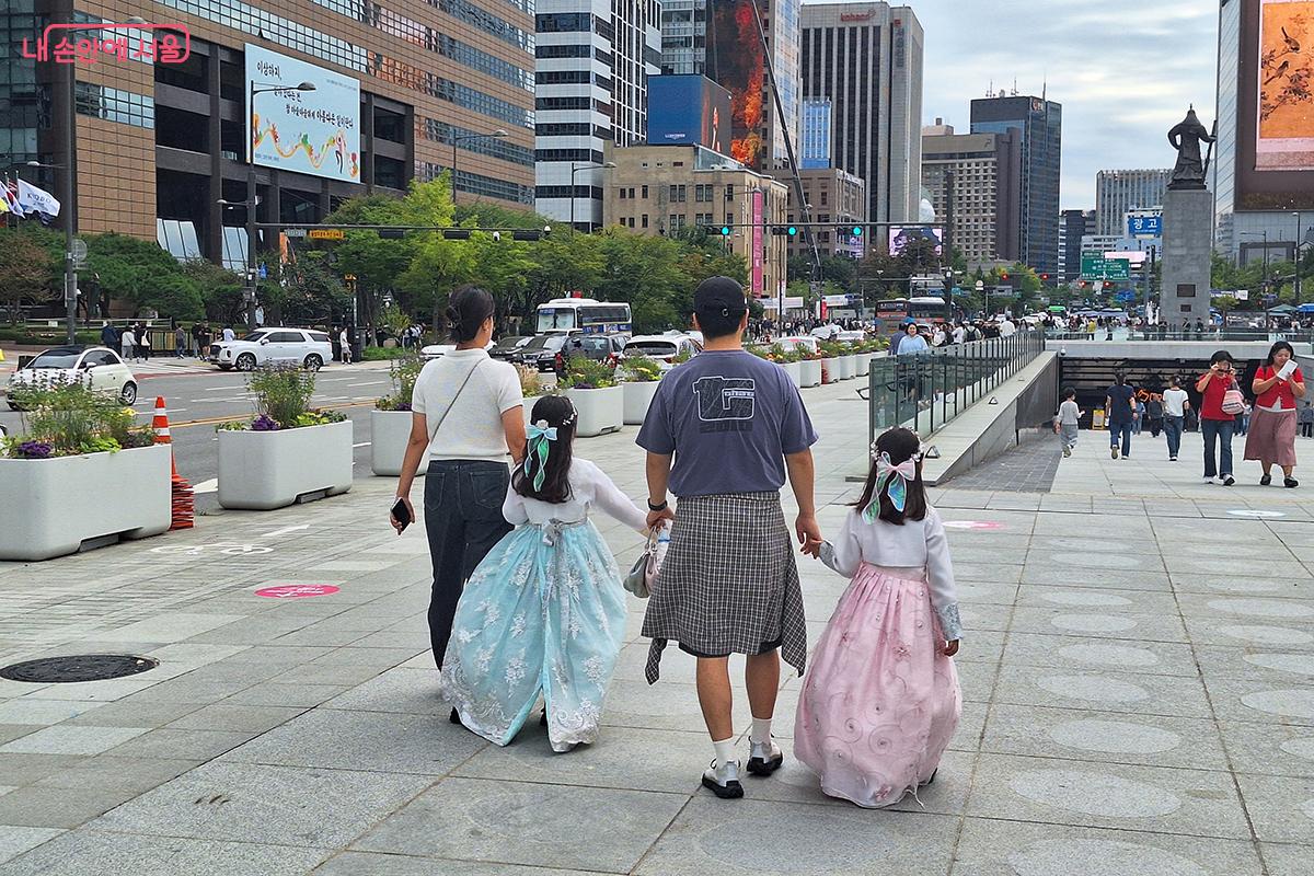 광화문광장에서의 한글을 향한 열정은 깊은 울림으로 오래 기억될 것이다. ©백승훈