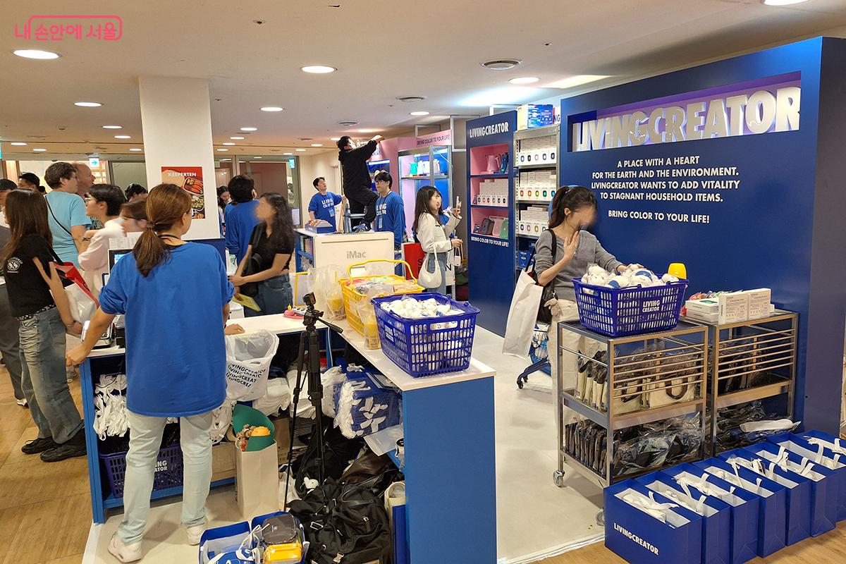 '리빙크리에이터(LIVINGCREATOR)'는 이름처럼 나답게 살림하는 방법을 제시하는 친환경 주방용품을 선보인다. ©이혜숙