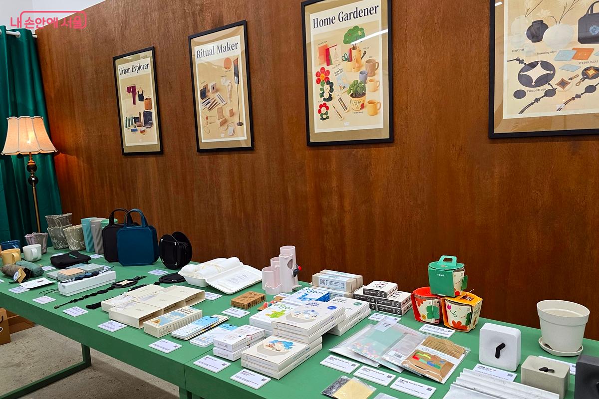 올해 선정된 그린칩스 기업 제품들 ⓒ김윤경