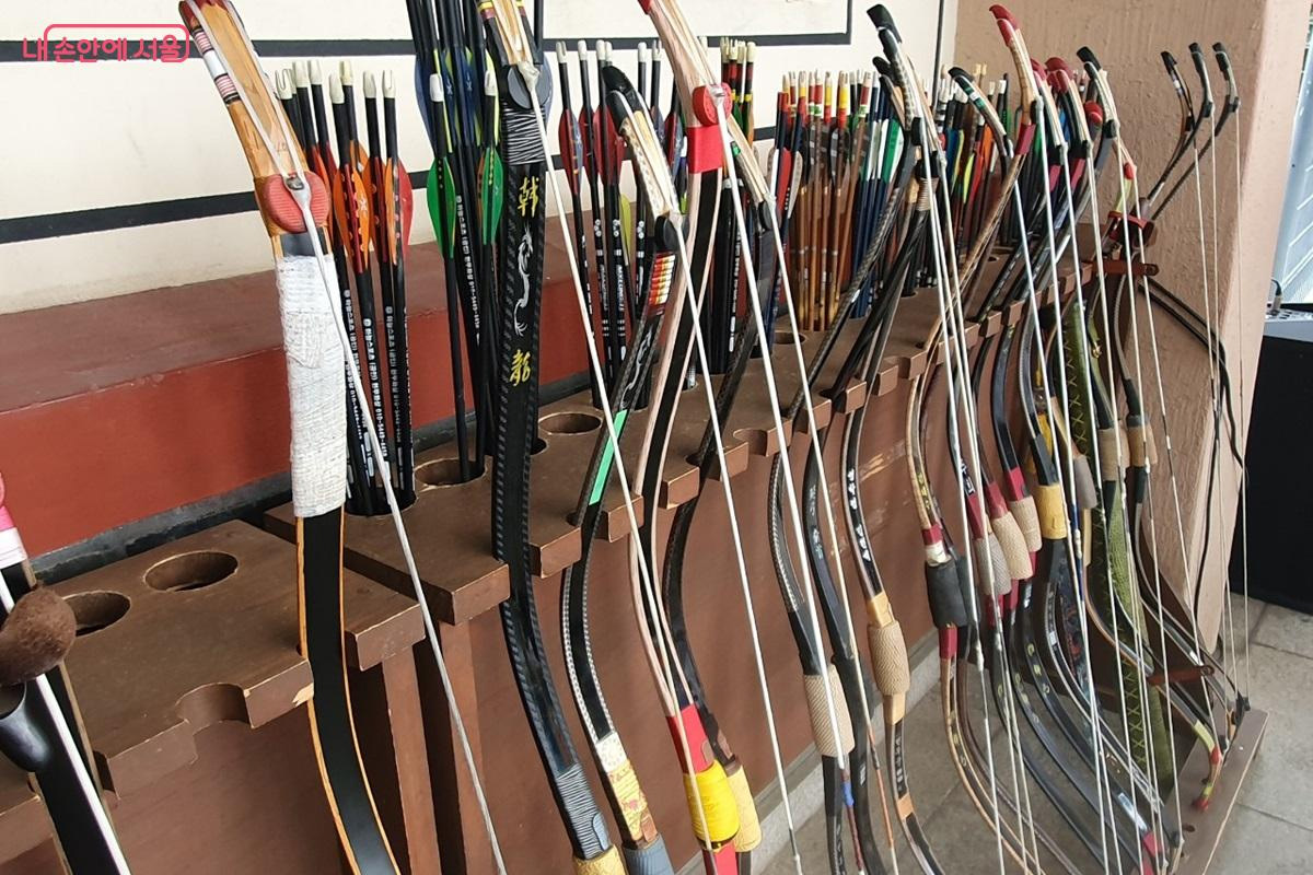 한국의 전통 활 ©엄윤주