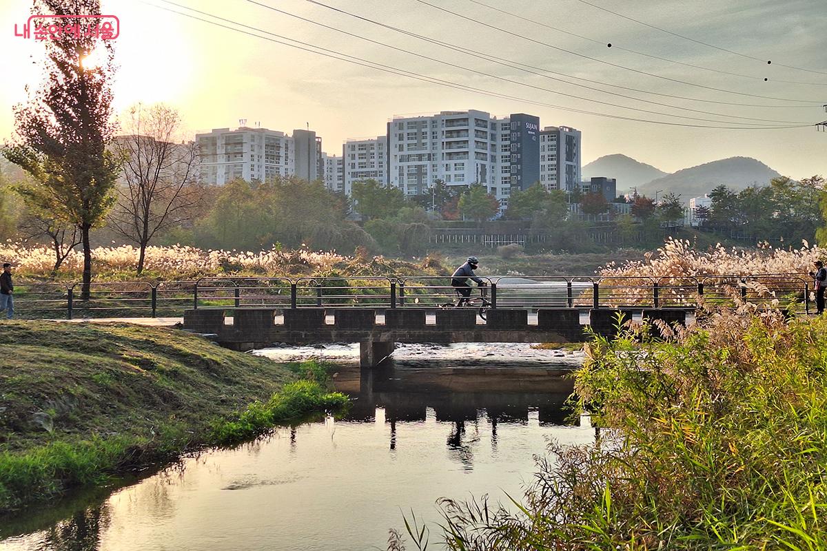 장지천 수변활력거점은 송파의 새로운 수변 랜드마크로 자리매김할 것이다. ©이혜숙