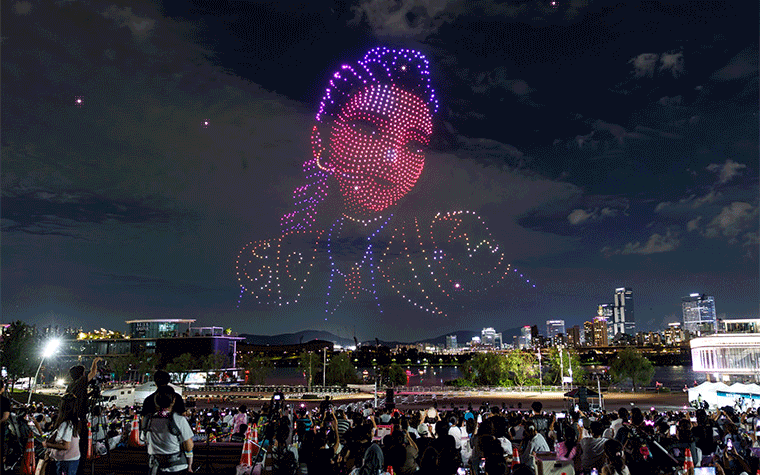 올해 마지막 '한강 드론 쇼'…15일 '케데헌' 앙코르 공연