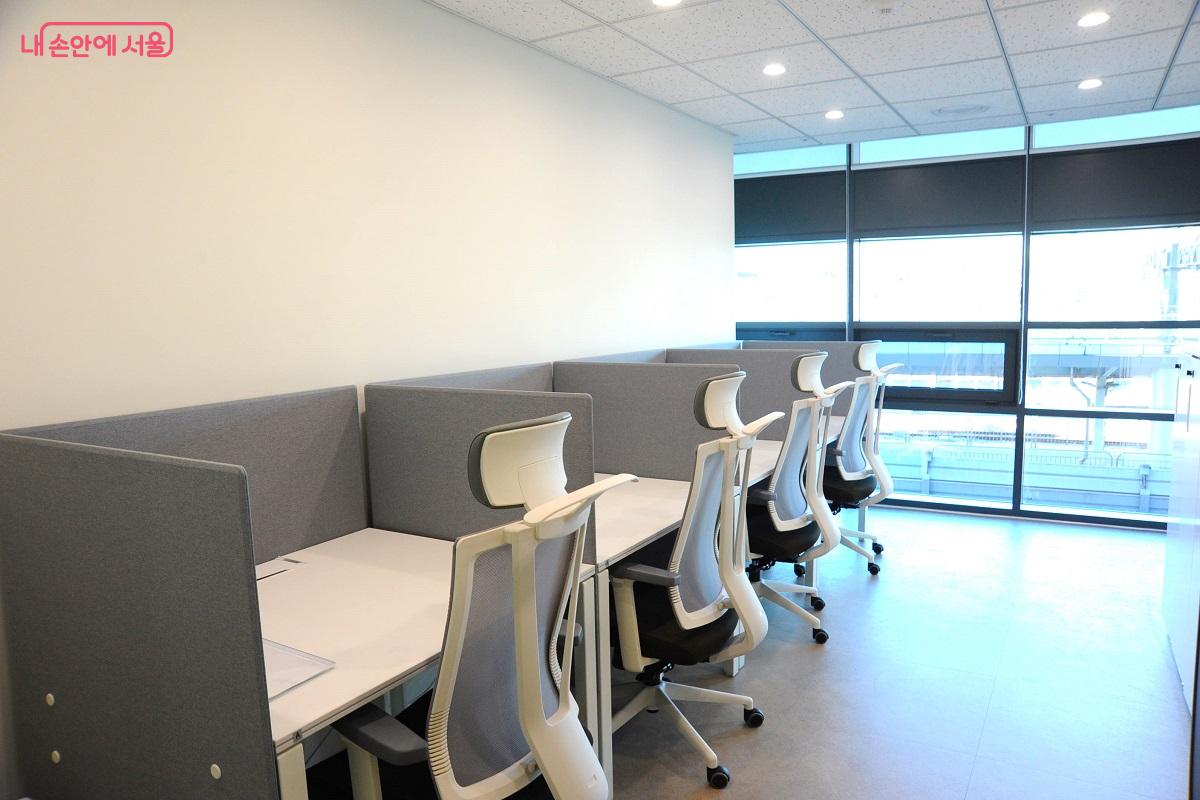 교육 운영 기관 및 강사진 사용 공간인 ‘파트너 스페이스’ ©조수봉