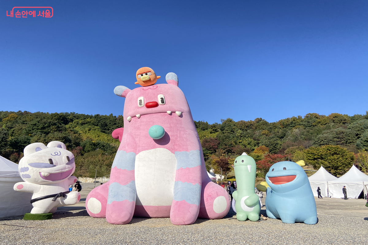 서울뮤직페스티벌에서 발견한 '해치와 소울 프렌즈' ©김경선