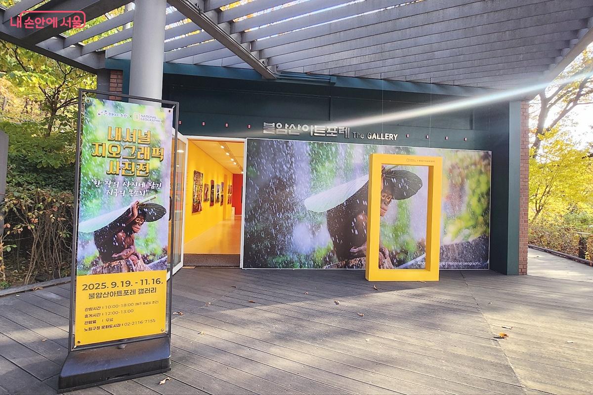 아트포레 갤러리의 내셔널지오그래픽 사진전