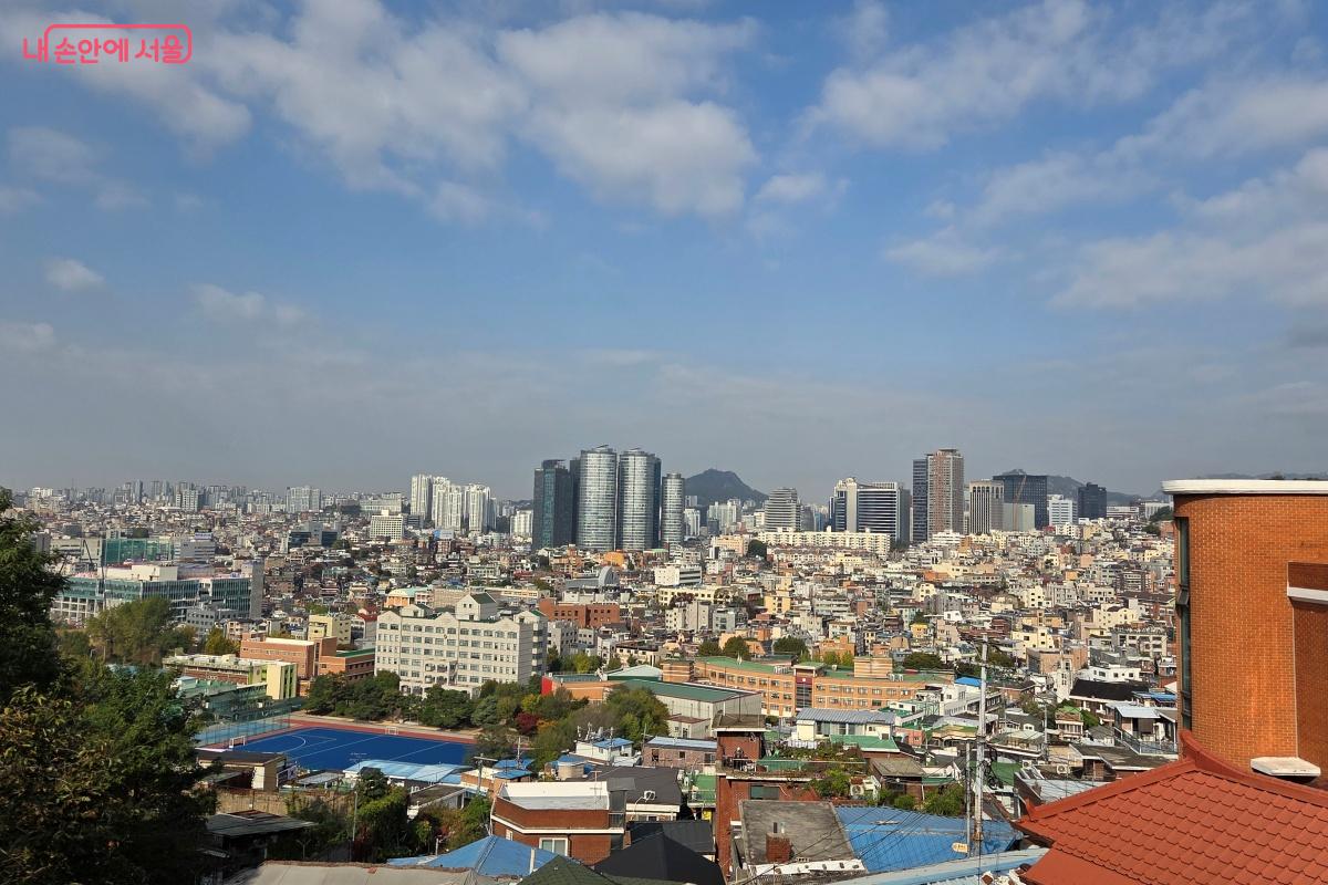 후암동 일대 전경이 보인다. ©김미선
