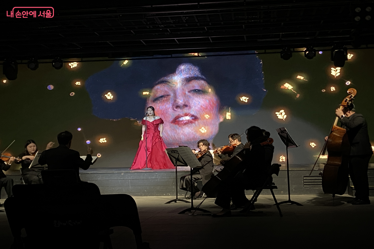 문화비축기지에서 진행된 문화 공연 ©김경선